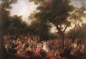 尼古拉斯 朗尅雷 Fete in a Wood 尼古拉斯 朗尅雷 Fete in a Wood